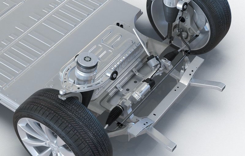 Batteriewanne eines Elektrofahrzeugs
