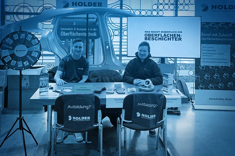 Holder-Stand auf der Berufsinfomesse 2023