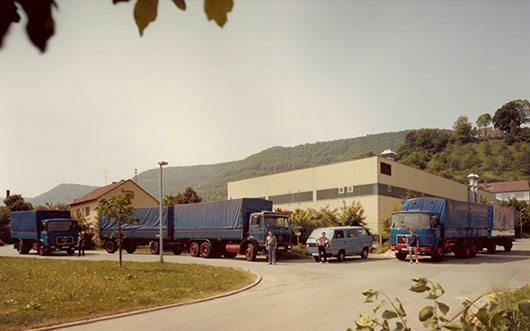 Historische Aufnahme aus der Unternehmensgeschichte von Holder